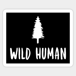 Wild Human Sticker